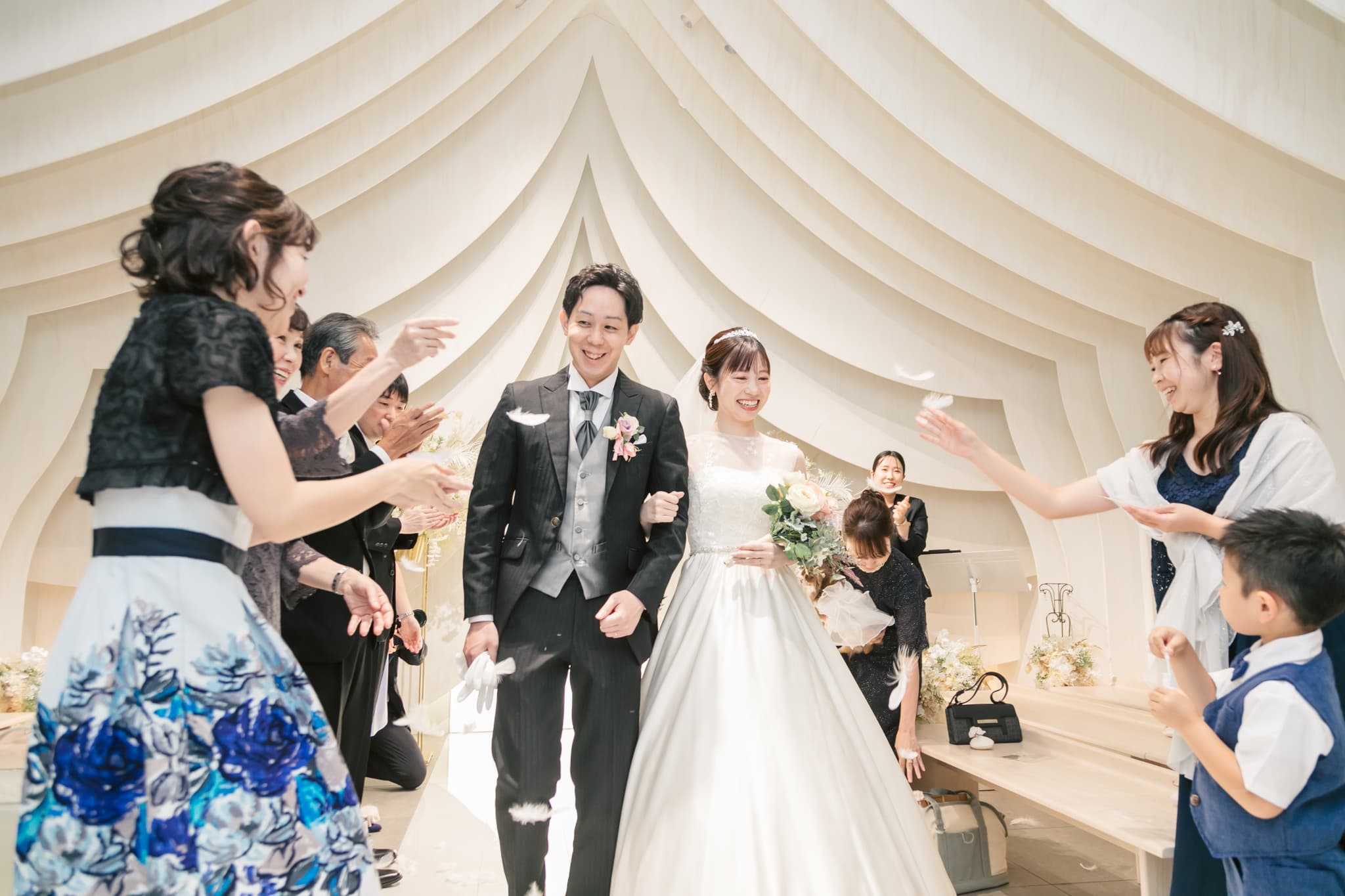 ウェディングレポート第二弾★かわいいゲストがお手伝い